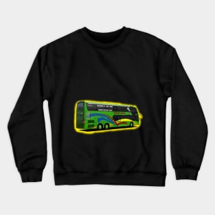 double decker bus Crewneck Sweatshirt